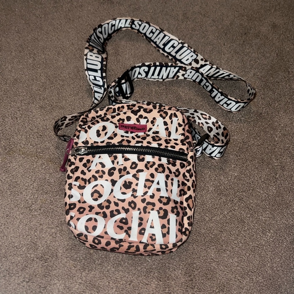 Anti Social Social Club crossbody bag.